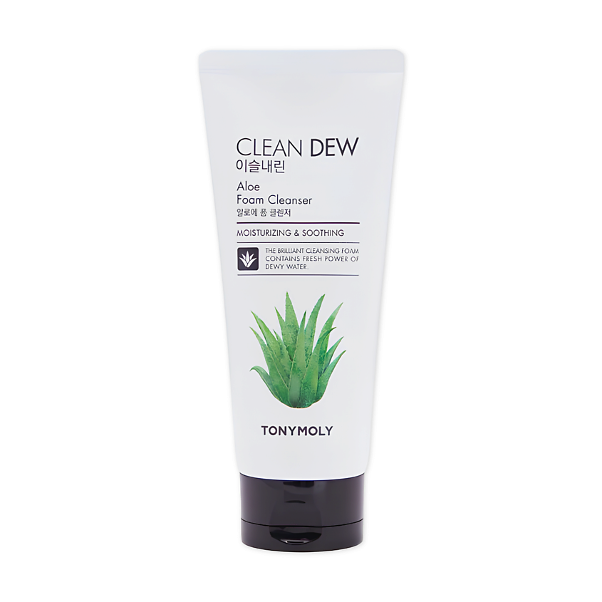 Изображение товара TONYMOLY Пенка для умывания Clean Dew Aloe Foam Cleanser, 180