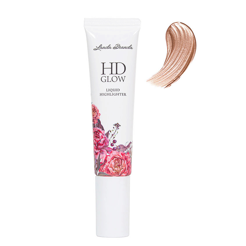 Изображение товара LANDA BRANDA Жидкий хайлайтер HD Glow, № 0723 sandy 30 мл