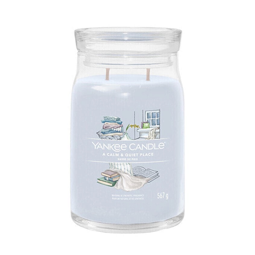 Изображение товара YANKEE CANDLE Ароматическая свеча A Calm & Quiet Place, 567 г
