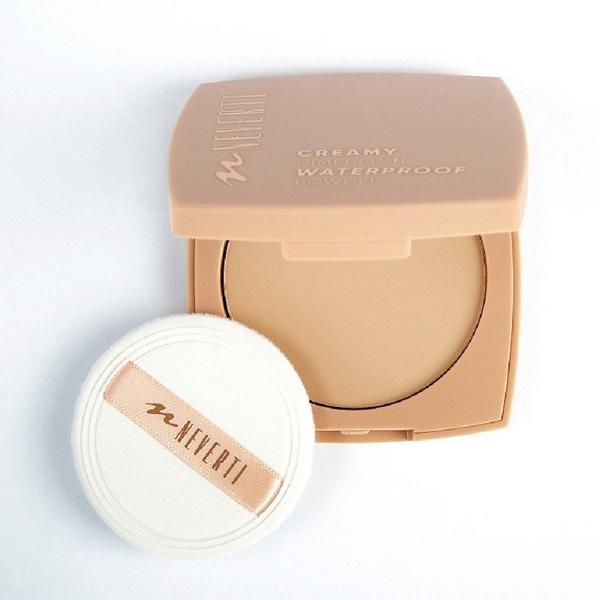 Изображение товара NEVERTI Пудра водостойкая для лица с эффектом мягкого фокуса