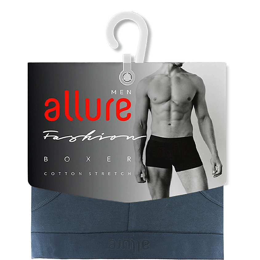 Изображение товара ALLURE Трусы мужские BOXER BLU, размер 5