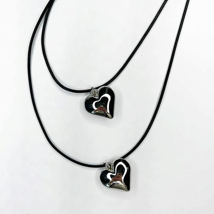 Изображение товара GILMEEVA Нежная подвеска с сердечками для подарка