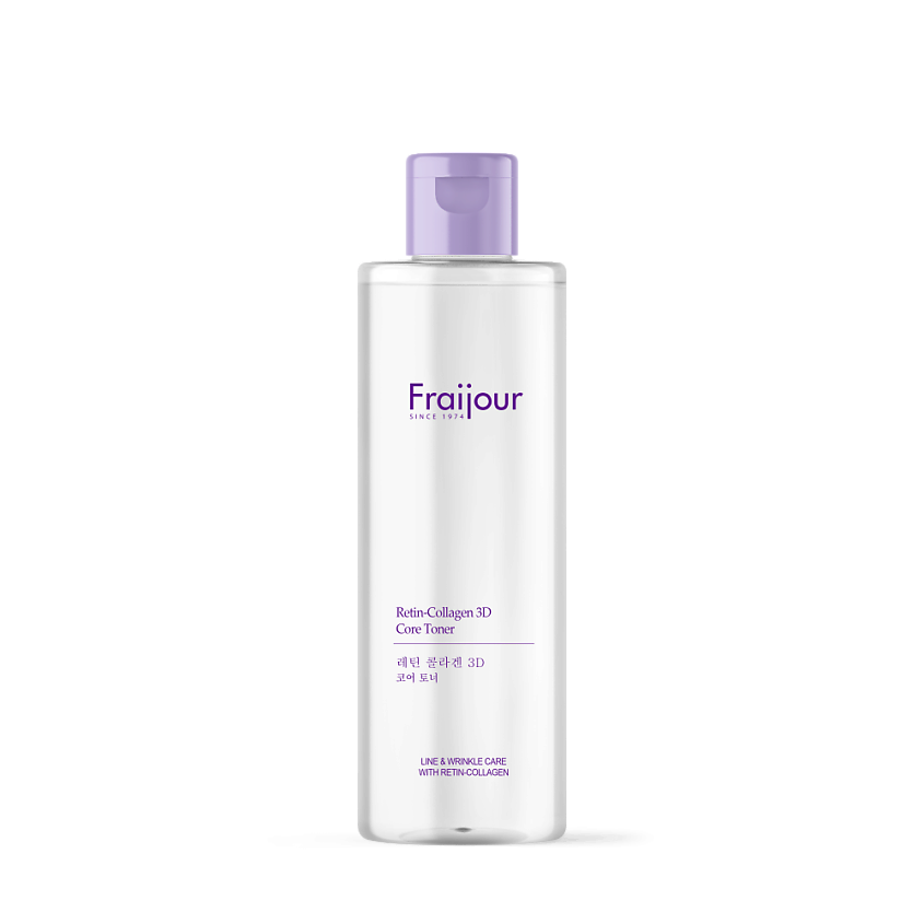 Изображение товара FRAIJOUR Антивозрастной тонер для упругости кожи лица КОЛЛАГЕН/РЕТИНОЛ Retin-Collagen 3D Core Toner, 250 мл, регенерация & укрепление
