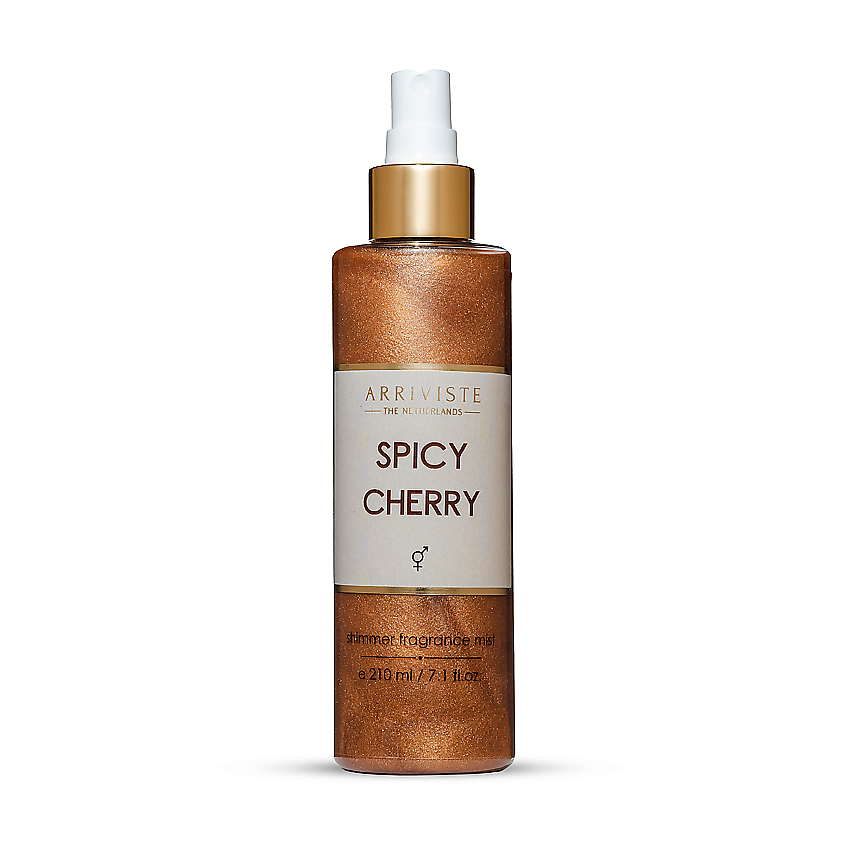 Изображение товара ARRIVISTE Спрей для тела с шиммером Spicy Cherry, 210 мл
