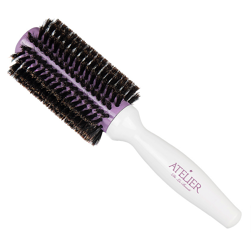 Изображение товара ЛЭТУАЛЬ ЩЕТКА КРУГЛАЯ ДЛЯ УКЛАДКИ ВОЛОС С НАТУРАЛЬНОЙ ЩЕТИНОЙ., 1 шт.