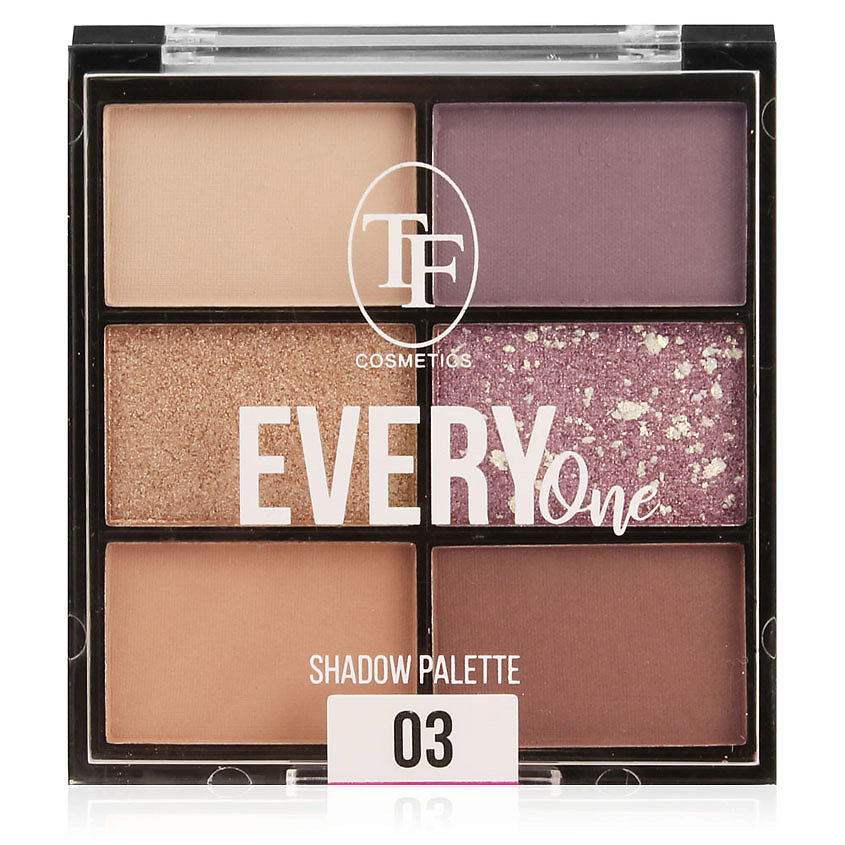 Изображение товара TF Палетка теней EVERY ONE, тон 03 Розовый