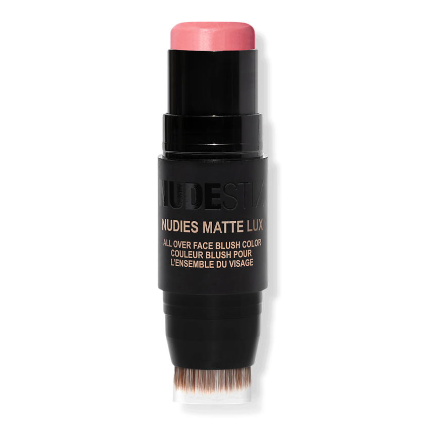 Изображение товара NUDESTIX Универсальные кремовые румяна-стик Nudies Matte Lux Juicy Melons 7 г