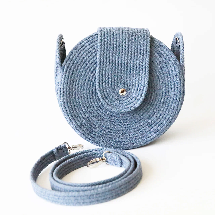 Изображение товара OLALA HOME Сумка кросс-боди Round mini, Голубой