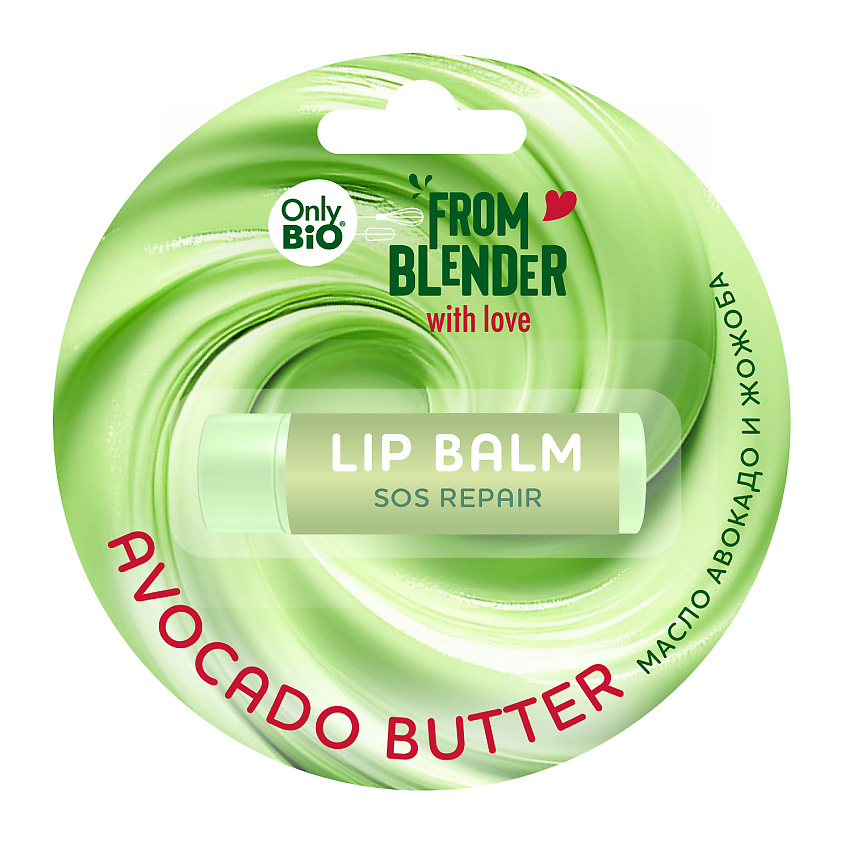 Изображение товара Восстанавливающий бальзам для губ ONLY BIO AVOCADO BUTTER 1 шт