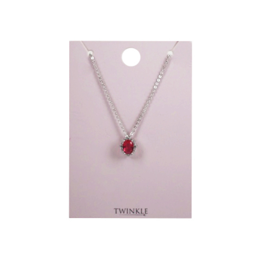 Изображение товара TWINKLE Подвеска с цепочкой Ruby, 1 шт.