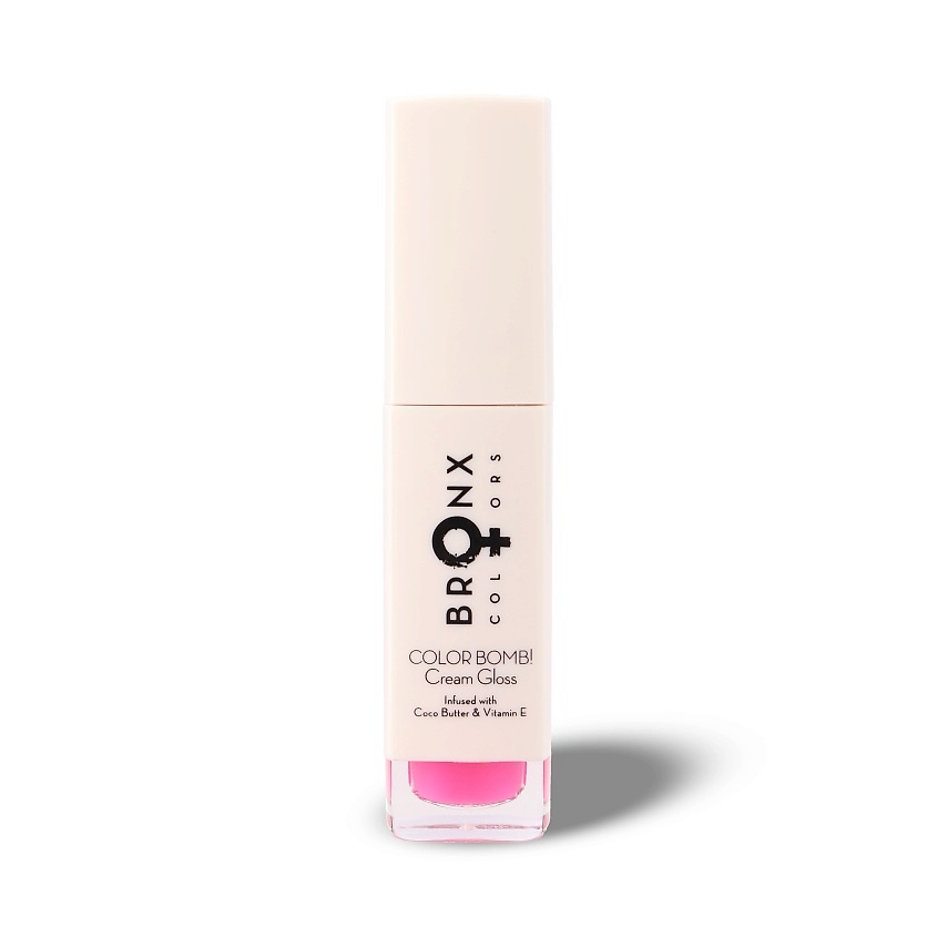 Изображение товара Блеск для губ BRONX COLORS Color Bomb Flirt 4 мл яркий блеск и увлажнение