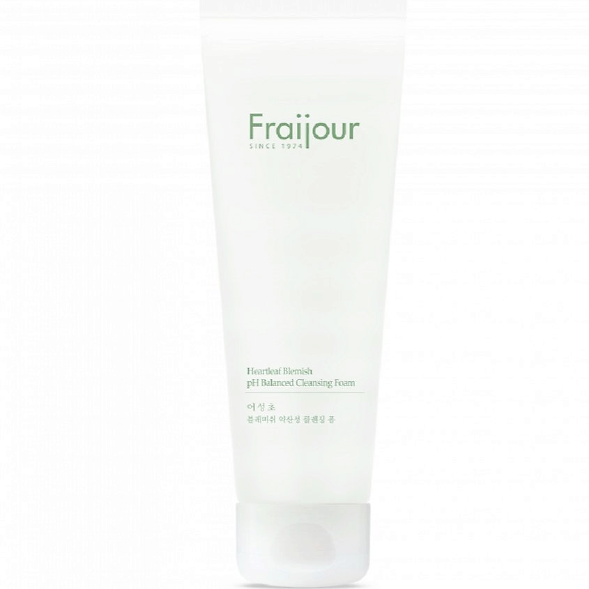 Изображение товара FRAIJOUR Пенка для умывания ХАУТТЮЙНИЯ Heartleaf Blemish pH Balanced Cleansing Foam, 250 мл
