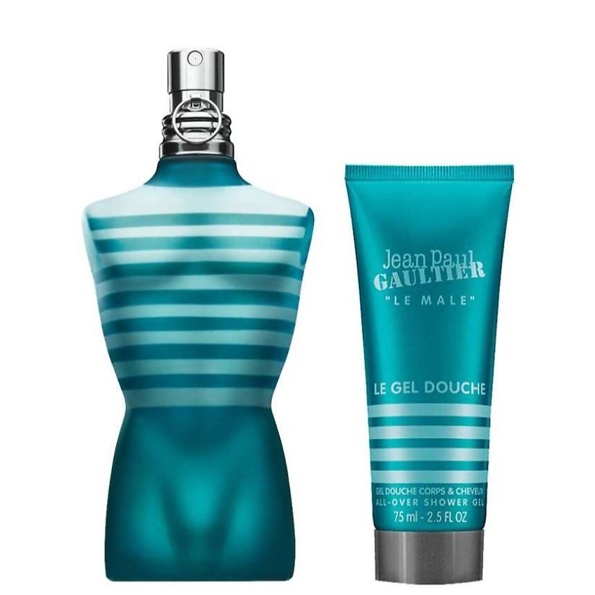 Изображение товара Набор парфюмерии Jean Paul Gaultier Le Male Туалетная вода 125 мл + Гель для душа 75 мл подарок