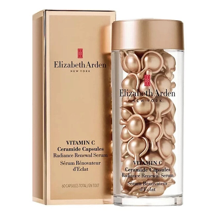 Изображение товара ELIZABETH ARDEN Капсулы для выравнивания тона и сияния Vitamin C Radiance Renewal, 60 шт.