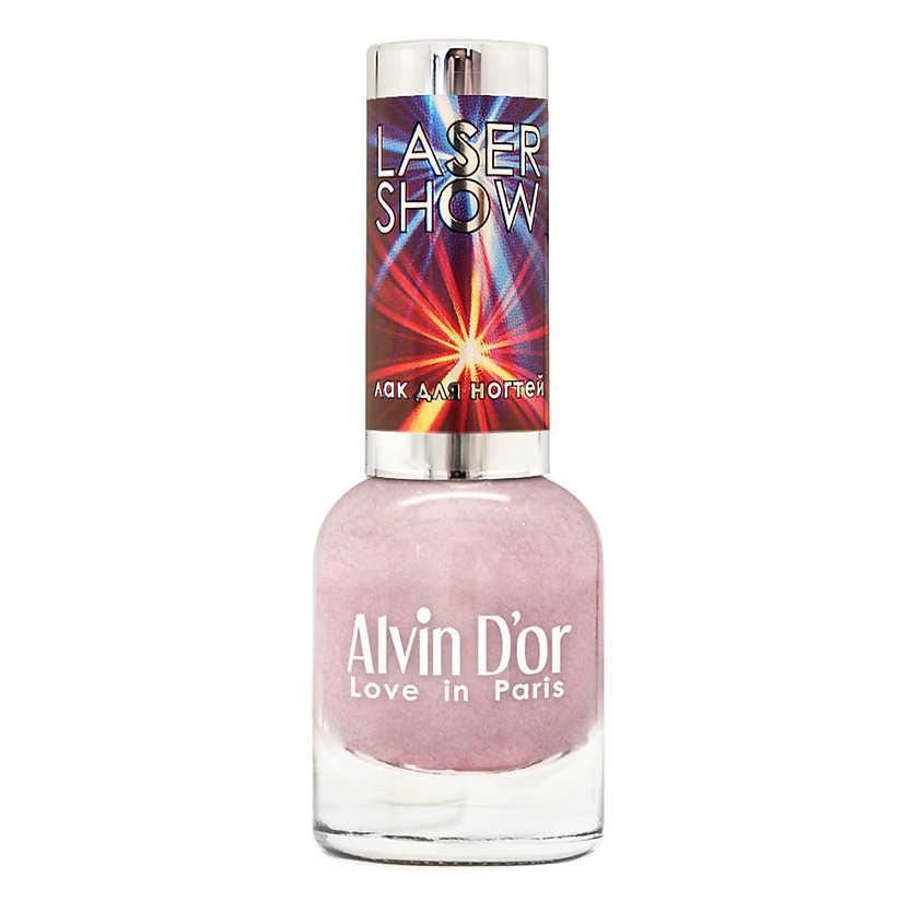Изображение товара Лак для ногтей ALVIN D’OR LASER SHOW 01 Серебряный