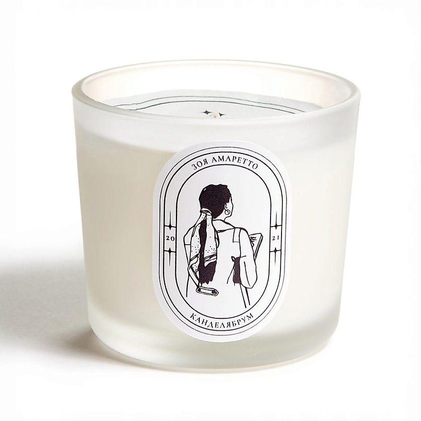 Изображение товара КАНДЕЛЯБРУМ Ароматическая свеча Зоя Амаретто, 80 гр