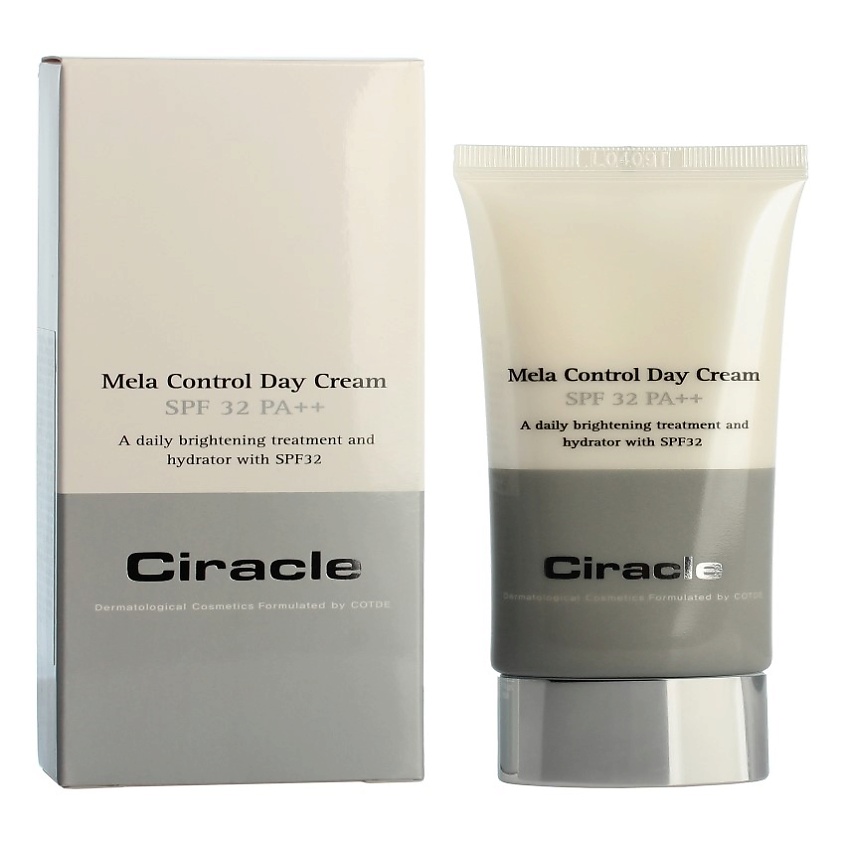 Изображение товара CIRACLE Крем Mela Control Day SPF 32 PA++ 50мл против пигментации защитный дневной крем