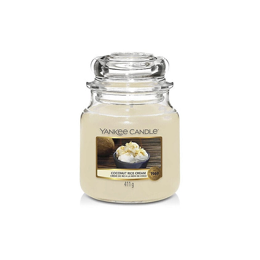 Изображение товара YANKEE CANDLE Ароматическая свеча Coconut Rice Cream, 411 г