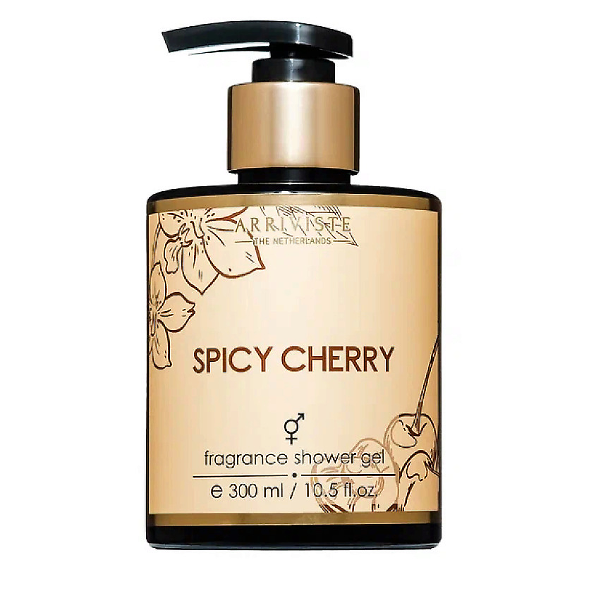 Изображение товара ARRIVISTE Парфюмированный гель для душа Spicy Cherry, 300 мл