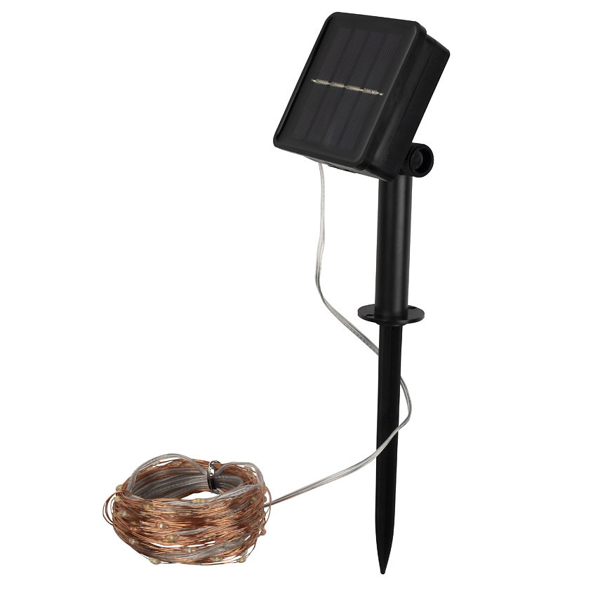 Изображение товара ФАZА Солнечный Светильник-гирлянда SLR-G03-100Y 100 LED, Желтый