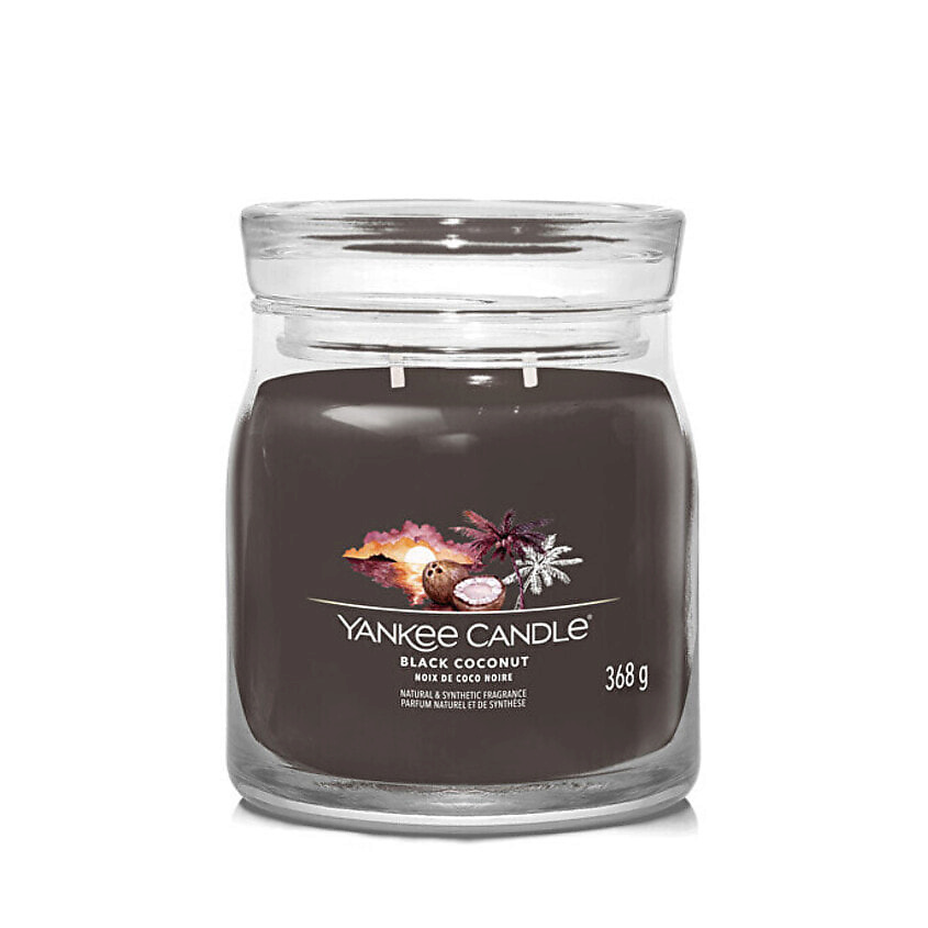 Изображение товара YANKEE CANDLE Ароматическая свеча Black Coconut, 368 г