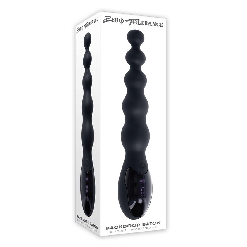 Изображение товара EVOLVED Анальный вибростимулятор Backdoor Baton, Черный