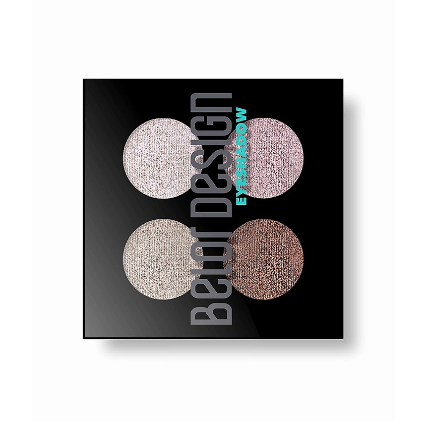 Изображение товара Тени для век BELOR DESIGN Delicate сборка 4-х цветных оттенков