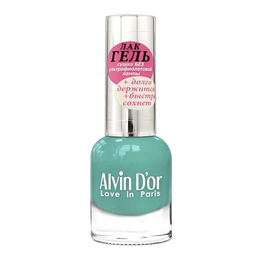 Изображение товара ALVIN D’OR Лак для ногтей ЛАК-ГЕЛЬ, 175 Мятный