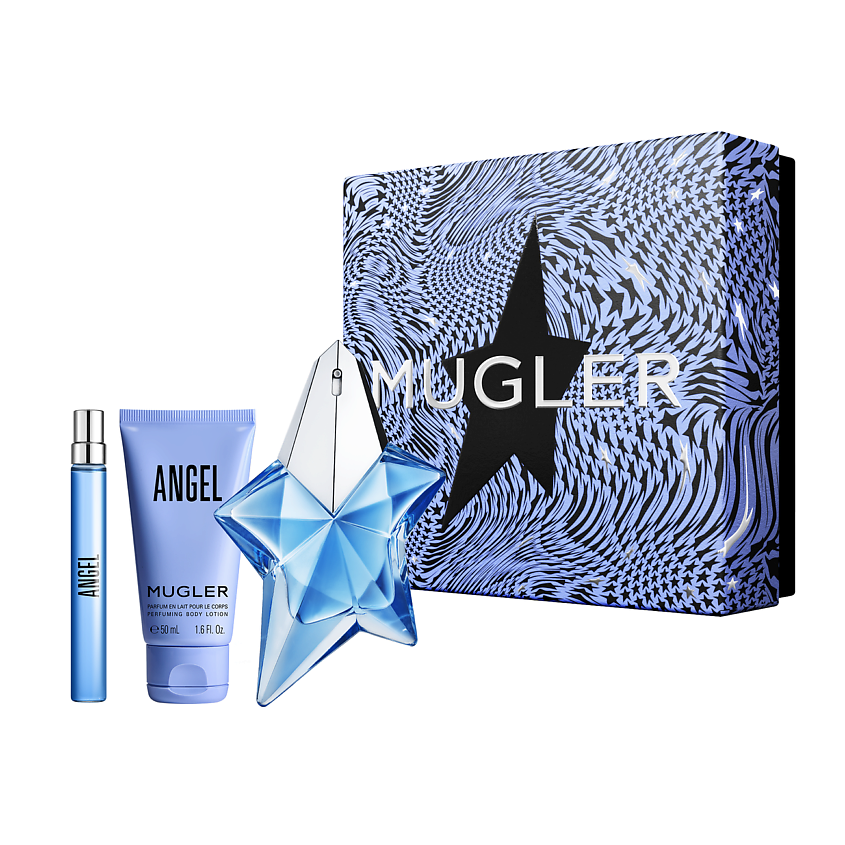 Изображение товара MUGLER Angel набор парфюмерная вода миниатюра лосьон для тела 50мл