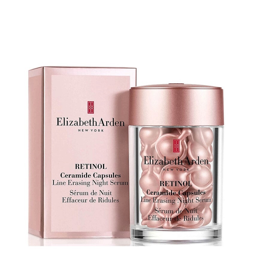 Изображение товара ELIZABETH ARDEN Ночные капсулы с ретинолом Retinol Ceramide Line Erasing Night Serum, 30 шт.