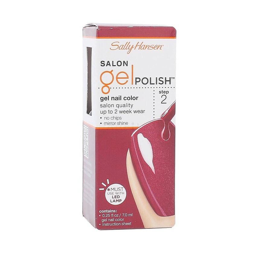 Изображение товара SALLY HANSEN Лак для ногтей Salon Gel Polish, 230 Wine Not