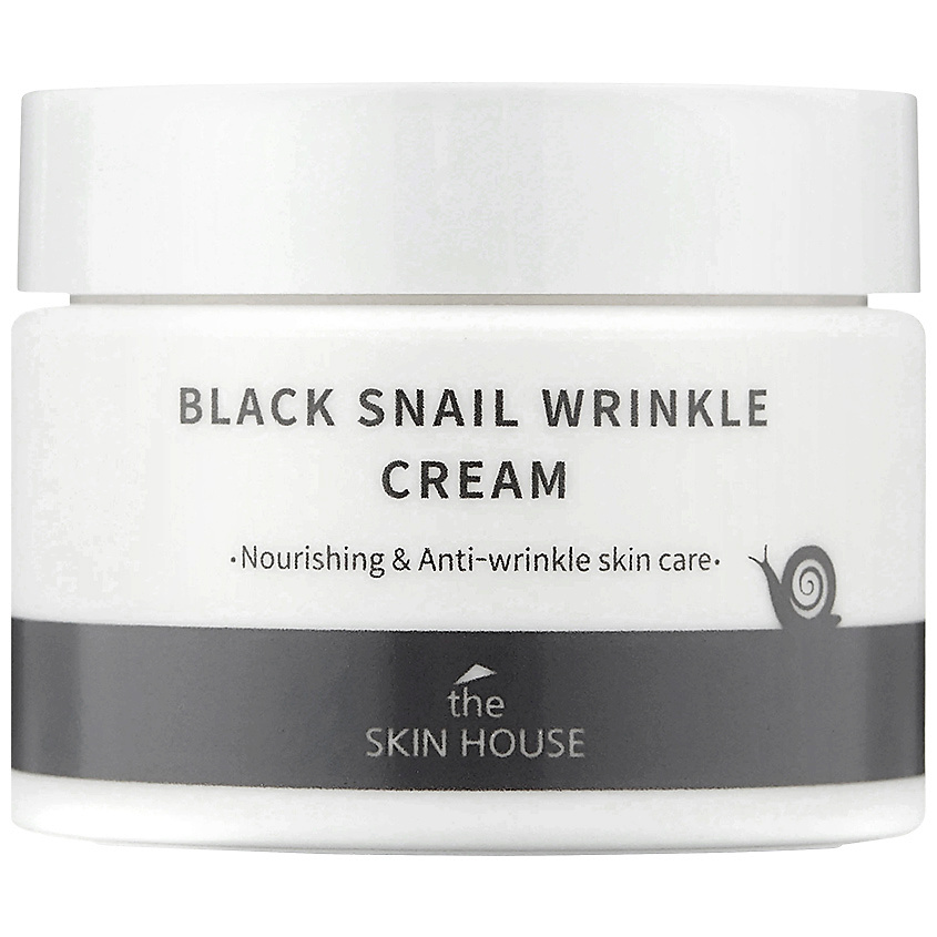Изображение товара THE SKIN HOUSE Крем для лица питательный с коллагеном и муцином чёрной улитки Black Snail, 50 мл