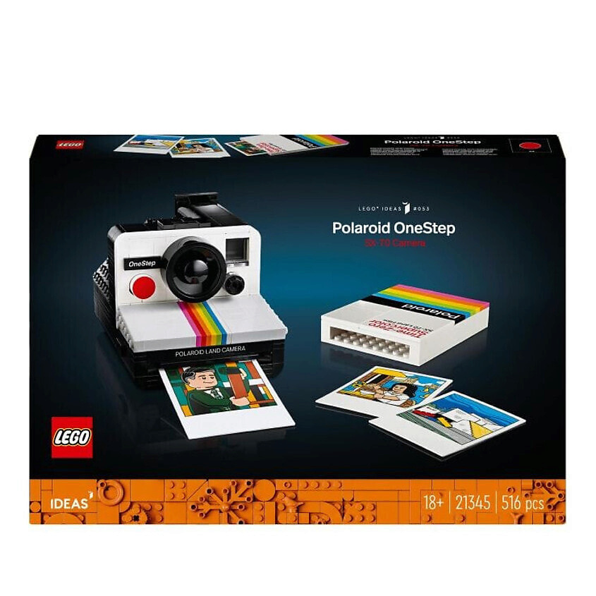 Изображение товара LEGO Конструктор IDEAS Polaroid OneStep SX-70 воссоздание ретрофотокамеры