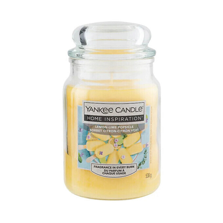 Изображение товара YANKEE CANDLE Ароматическая свеча Lemon Lime Popsicle, 538 г