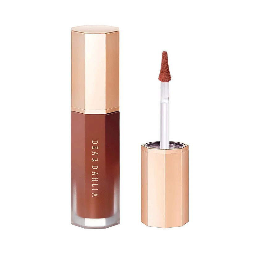 Изображение товара DEAR DAHLIA Жидкая матовая помада Petal Touch Plumping Lip Velour, Créme Caramel