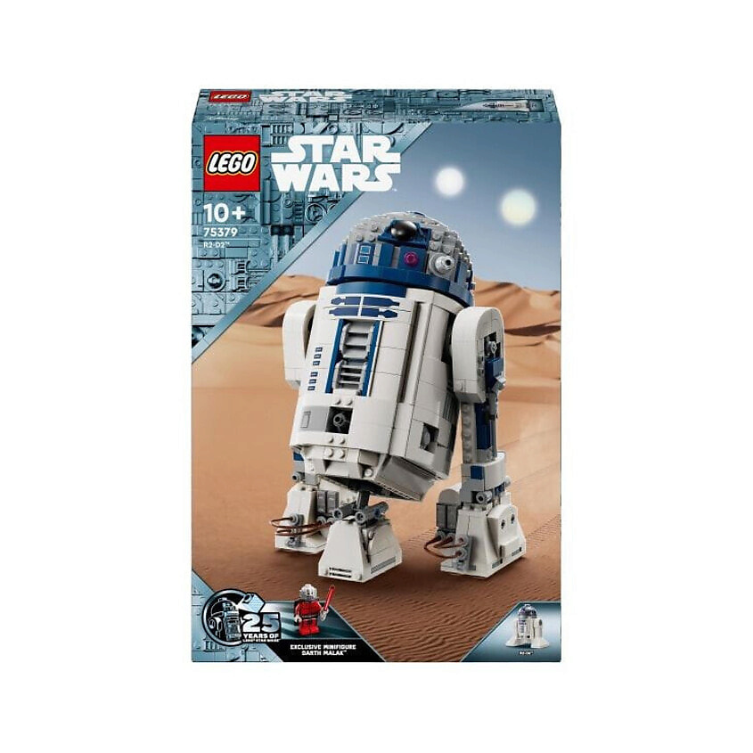 Изображение товара LEGO Конструктор Star Wars R2-D2 - детализированный набор для сборки дроида