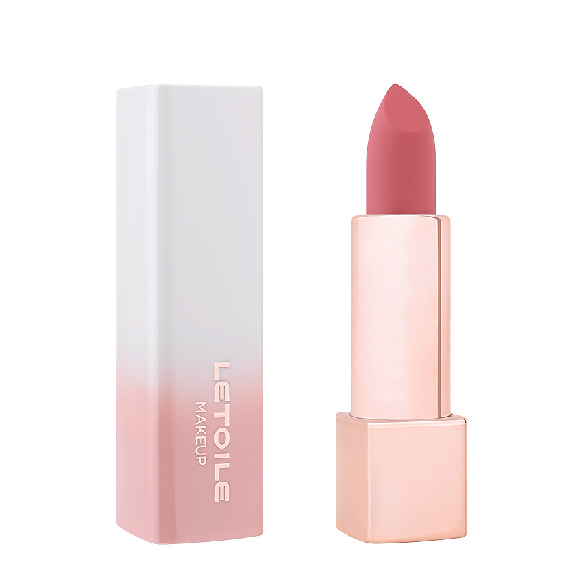 Изображение товара ЛЭТУАЛЬ Матовая кремовая помада для губ Velvet Addiction, № 102 Kiss of dream, 3,5 г