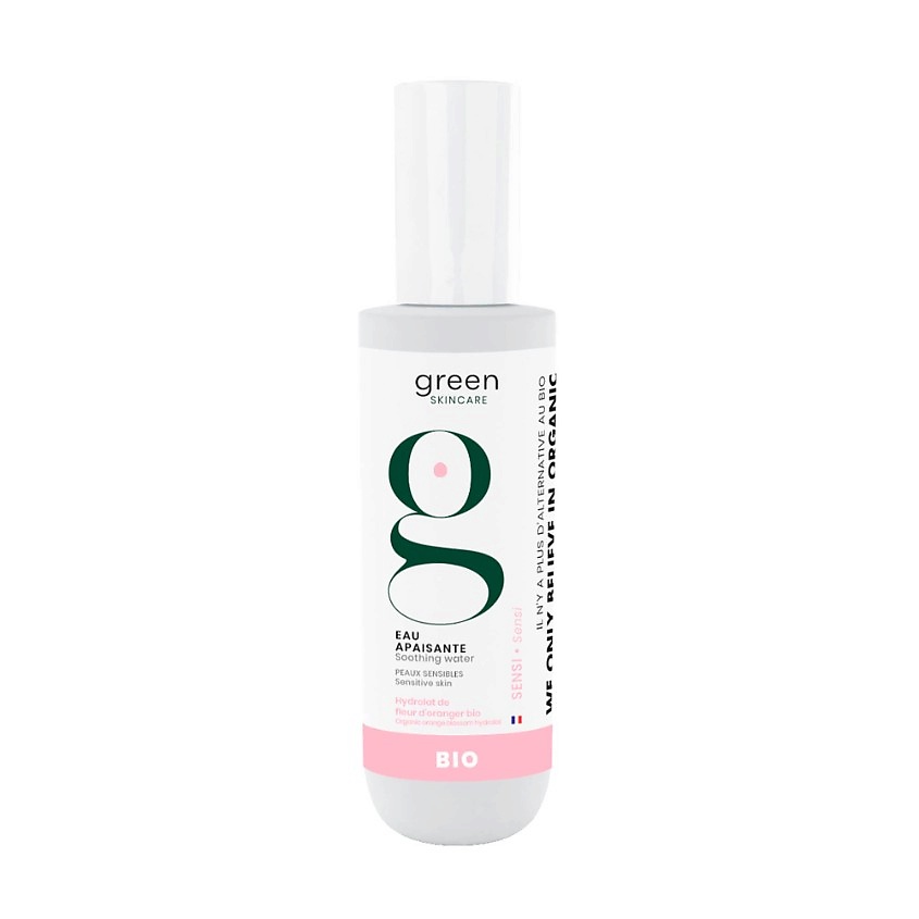 Изображение товара GREEN SKINCARE Успокаивающая очищающая вода для чувствительной кожи Sensi, 200 мл
