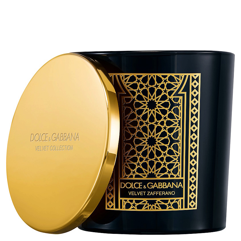 Изображение товара DOLCE&GABBANA Лимитированная ароматическая свеча Velvet Zafferano, 240 г