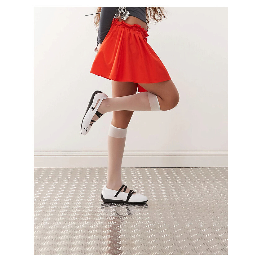 Изображение товара Премиальные женские балетки Puma Speedcat белые 40 EU комфорт и стиль