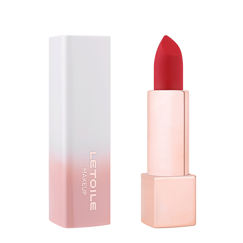 Изображение товара ЛЭТУАЛЬ Матовая кремовая помада для губ Velvet Addiction, № 106 Road to red, 3,5 г