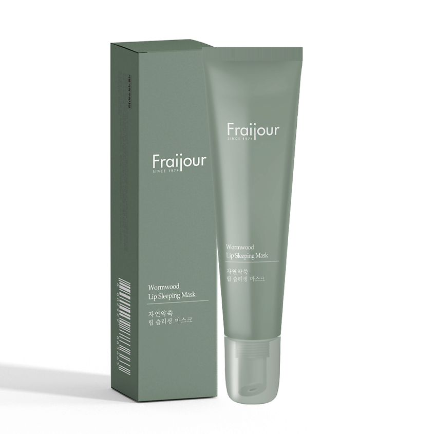 Изображение товара FRAIJOUR Бальзам-маска для губ РАСТИТЕЛЬНЫЕ ЭКСТРАКТЫ Wormwood Lip Sleeping Mask, 12 мл, растительные экстракты