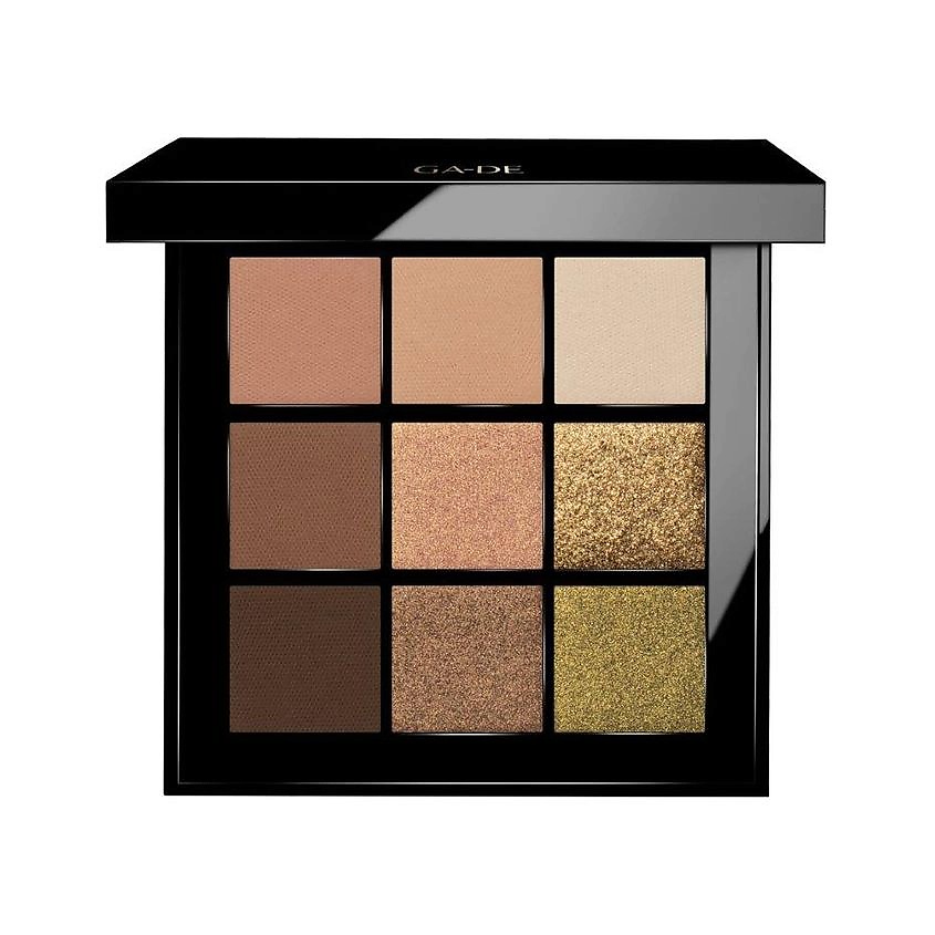 Изображение товара GA-DE Набор теней для век Velveteen № 53 #OH-SO-PRETTY 9 цветов, стойкие, illuminate