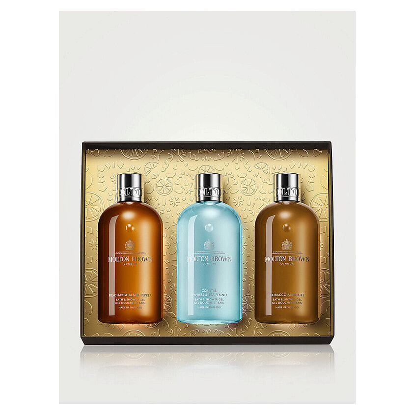 Изображение товара MOLTON BROWN Подарочный набор средств для душа Woody & Aromatic Body Care Collection, 3 x 300 мл