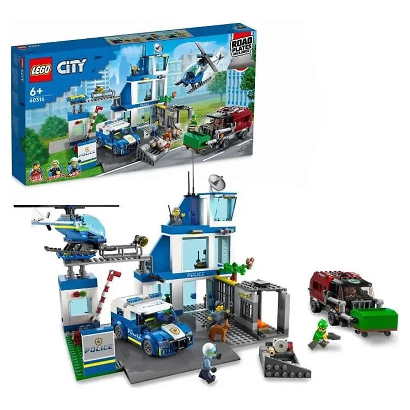 Изображение товара LEGO Конструктор City Полицейское управление (60316), 1 шт.
