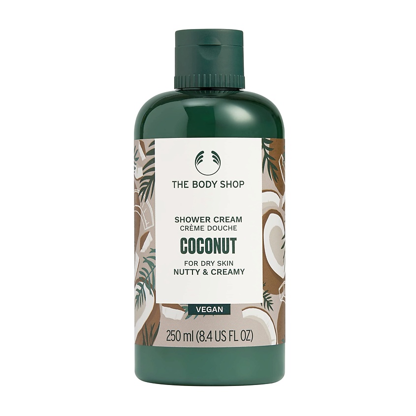Изображение товара Гель для душа THE BODY SHOP Coconut для сухой кожи 250 мл увлажнение и свежесть