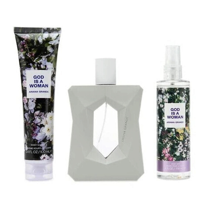 Изображение товара Парфюмерный набор God Is A Woman 100мл + крем и спрей для тела женский