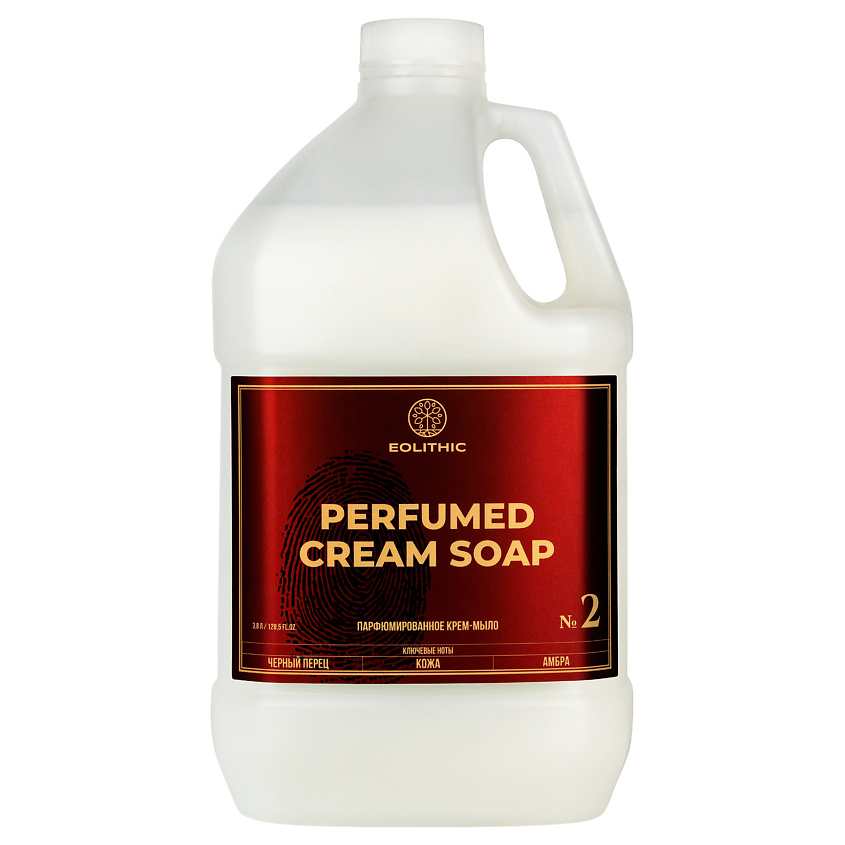 Изображение товара Парфюмированное жидкое мыло EOLITHIC №2 Черный перец Кожа Амбра 3,8 л