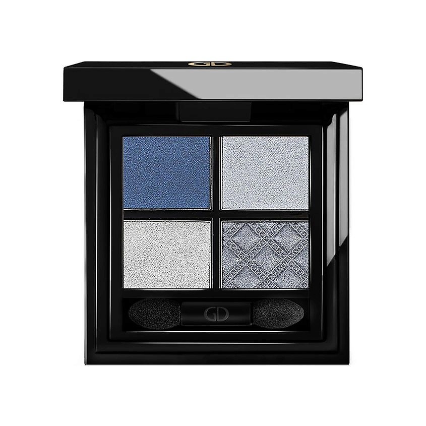 Изображение товара Четырехцветные тени для век GA-DE Idyllic Soft Satin № 27 Gothic Glamour с зеркалом