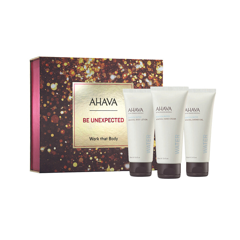 Изображение товара AHAVA Набор Be Unexpected Work That Body Set, 3 x 100 мл